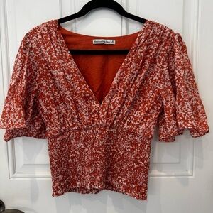 Abercrombie & Fitch Patterned Blouse - M